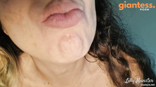 Lilly Munster - Compilation Of Three Hungry Giantess: Teasing And Swallow Tiny Man