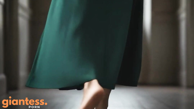 Perfect Giantess Housewife Trampling on Little Husband in The Kitchen