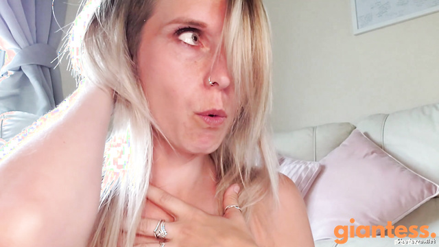 Lexi Snow - Gigantic Blonde Goddess Practice: Huge Burps After A Tiny Swallow