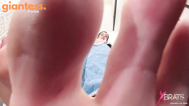 Bratty Foot Girls - Tiny Foot Slave: Licking Ama Rio’s Feet And Drinking Her Fresh Spit