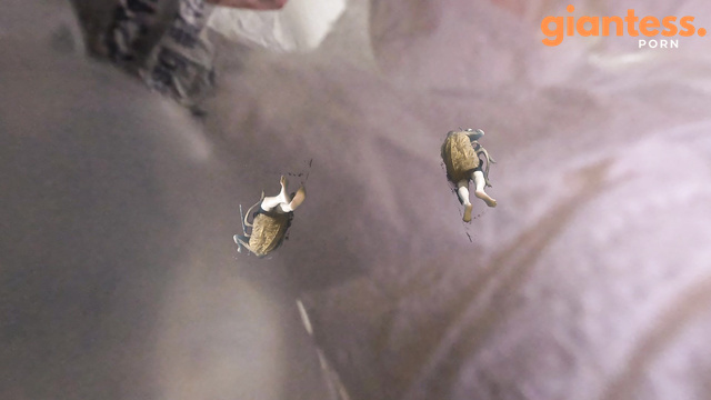 MXDominionakaCrushGoddess Clips - Tinies Disguised As Roaches: Hiding In The Garbage For Survival