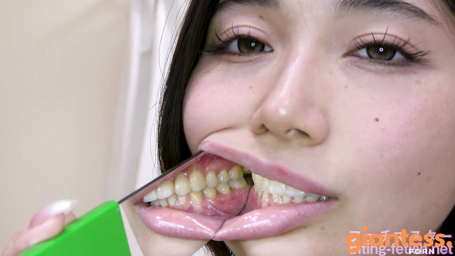 Japanese Asian Biting Mouth Fetish - Inside Inori Mano: The Cute Girl Mouth POV Experience