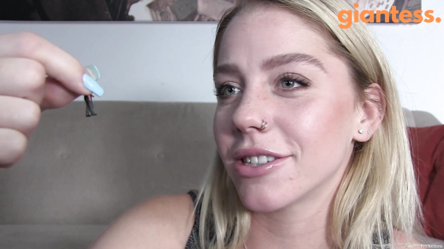 Giantess Productions - Naked And Perfect Babe Daisy Captured People In Jar