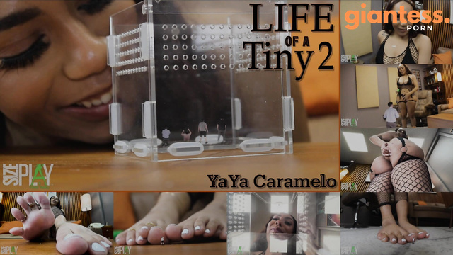 SIZEplay Productions - Life Of A Tiny Two With Giantess Yaya Caramelo