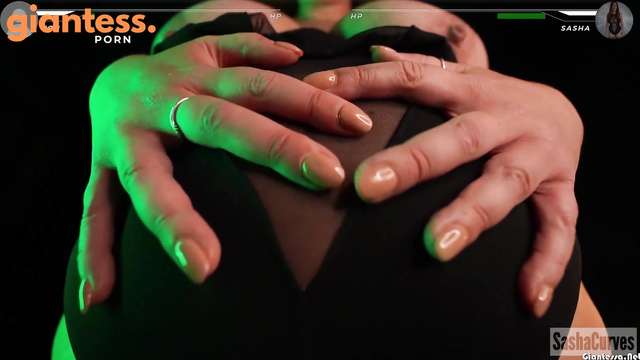 Sasha Curves - The Rematch: Giantess Boss Battle Against Her Gorgeous Big Booty