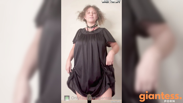 Larger Than Life - Giantess Charlie Pryde: Showing Off Her Massive Boobs For You