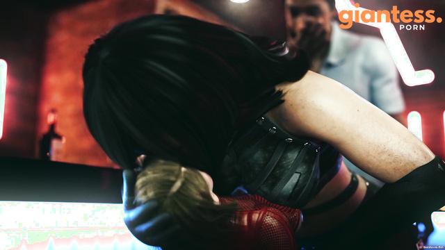 FaterGD - Night Club Power: A Hungry Giantess Showcase Of Her Big Booty