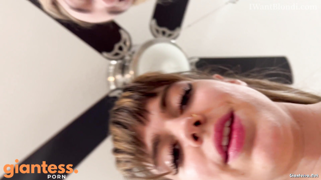 Tiny Fetishist Gets Face Stomped And Swallowed By Young Lesbian Giantess Duo