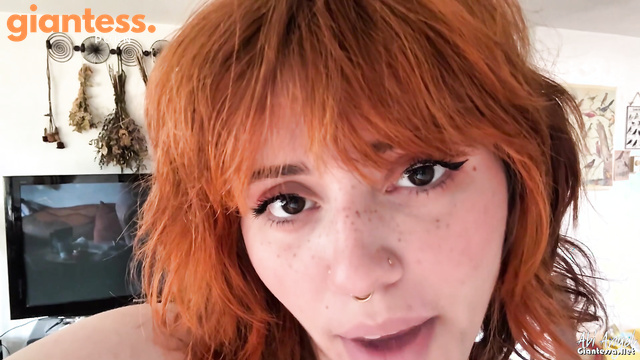 Abi Angel - The Girl Next Door Becomes Gassy Giantess: A Huge Booty Change
