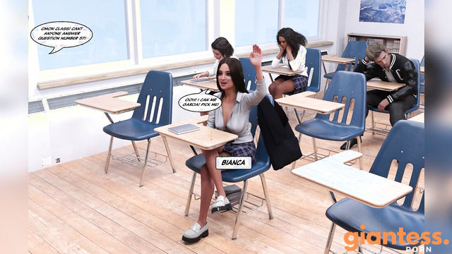 PowerDashC - Tiny Students Learn Hard Lessons Under Their Teacher's Bare Soles