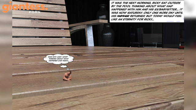 PowerDashC - Two Gorgeous Babysitters Hunt A Tiny Man Trying To Escape The Pool Part 2