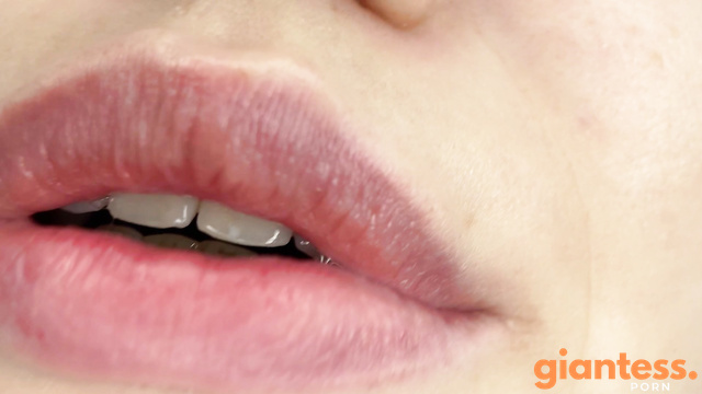 Shye White Giantess & Micro Stepbrother In Her Mouth: ASMR Saliva Session