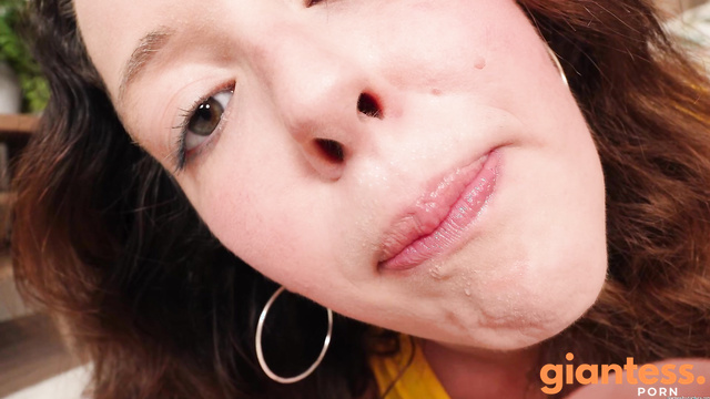 Giantess Productions - Alora Lux Feeds Herself Caught Borrower Thieves To Satisfy Her Massive Hunger