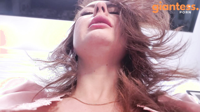 Giantess Goddess Alena - Tiny Guy Gets To Celebrate Christmas On A Busty MILF Tongue