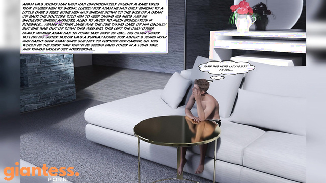 PowerDashC - Stunning Stepsister And Her Shrinking Tiny Worshiper Fall In Love In A Pool