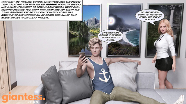 PowerDashC - Two Tinies In The Jar: Blonde Giantess Wants To Play With And Eat Them Up