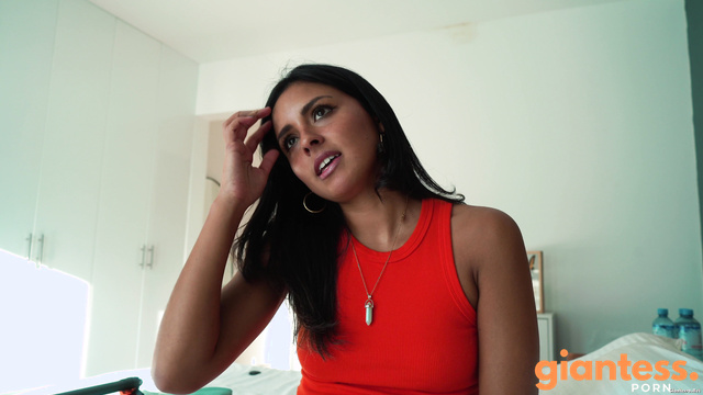 Mistress Enola Fetish - Latina Giantess Enola Makes Tiny Slave Cleaning Hard Just To Stay Alive Inside