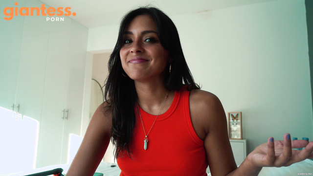 Mistress Enola Fetish - Latina Giantess Enola Makes Tiny Slave Cleaning Hard Just To Stay Alive Inside