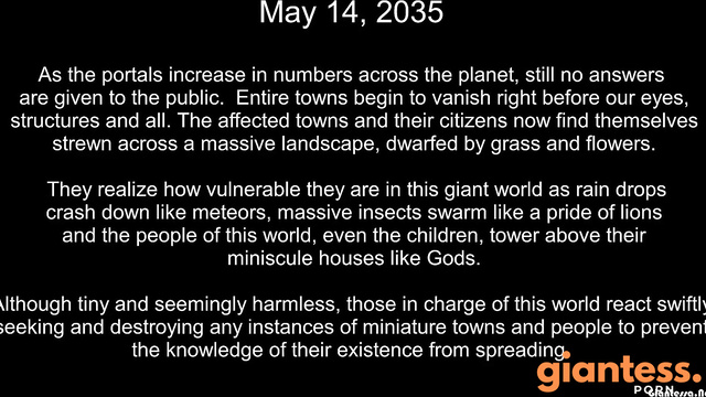 Forager's Giantess - Asian Giant Wants Answers From The Tiny City Episode 3