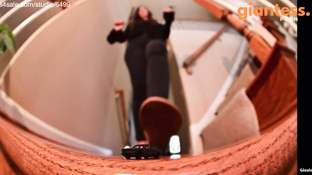 ASGF Studios - Giantess Macy Confuses Tiny Ex People For Pests: We Are Not Bugs To Be Crushed