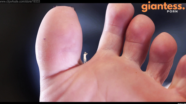 GSFCreator - Sexy Giantess Has A Micro Man Accident Involving Her Huge Bare Soles