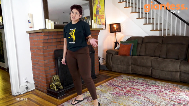 NEMESIS - Mad On Tiny House Giantess Enchantress Sahrye Explores Safe Sanctuary