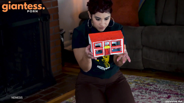 NEMESIS - Mad On Tiny House Giantess Enchantress Sahrye Explores Safe Sanctuary
