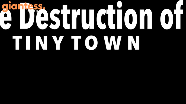 Rise of The Giantess - Total Destruction Of Tiny Town By Giantess Sexy Latina Babe Enola