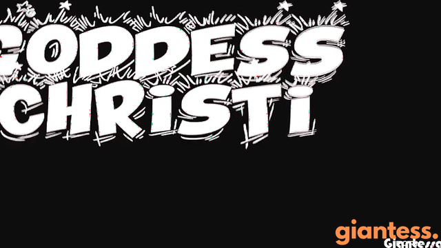 Rise of the Giantess - Beautiful Blonde Babe Christi Vovk Says: I Found Him So I Ate Him