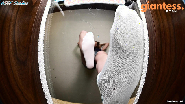 ASGF Studios - White Socks And Little Step Brother Trapped Under Glass: Part 2