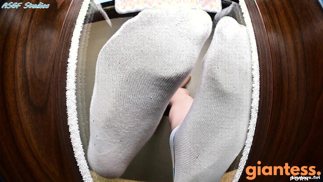 ASGF Studios - White Socks And Little Step Brother Trapped Under Glass: Part 2