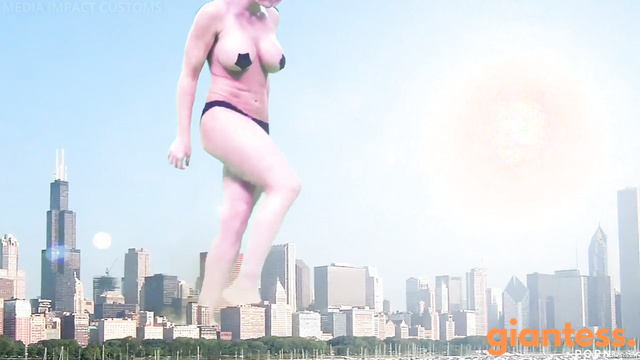 Media Impact Customs - Topless KBella MEGA Giantess POV: A Classic Crush City Masterpiece