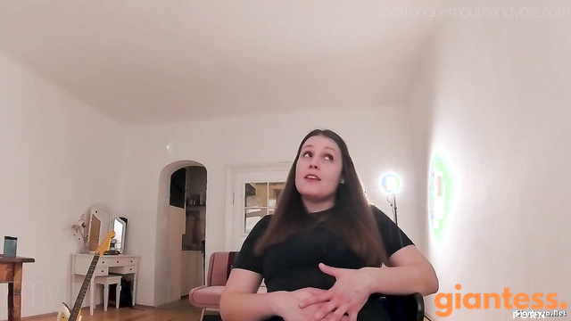 Foot Tongue Mouth and Vore - Obey Her Cruel Command: Simon Says To Swallow You Giantess POV Eating