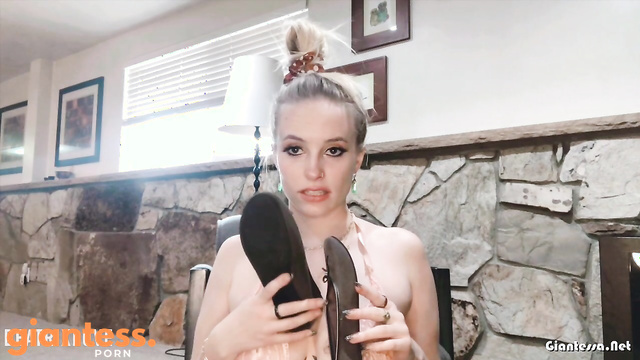 Giantess Beatrix Love Makes You Worship Her Flats On The Living Room Floor