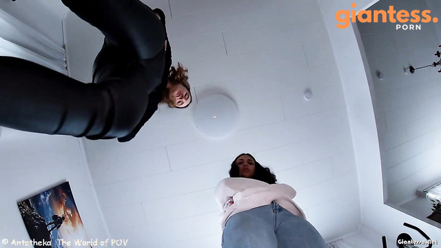 German Giantess The Vore Store - Sasel & Sally Find A Helpless Tiny Gift Underneath Their Boots