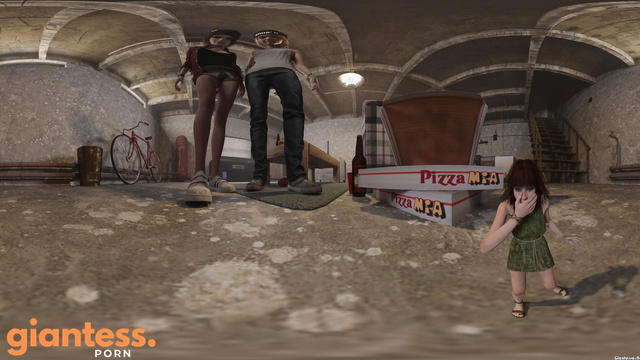 SorenZer0 - Two Zoomers Giantess Constantly Laugh At Blazed Tiny Man In Living Room