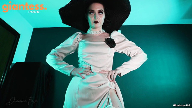 Domino Faye Cosplay Lady Dimitrescu POV Giantess And Vore Swallow Nightmare