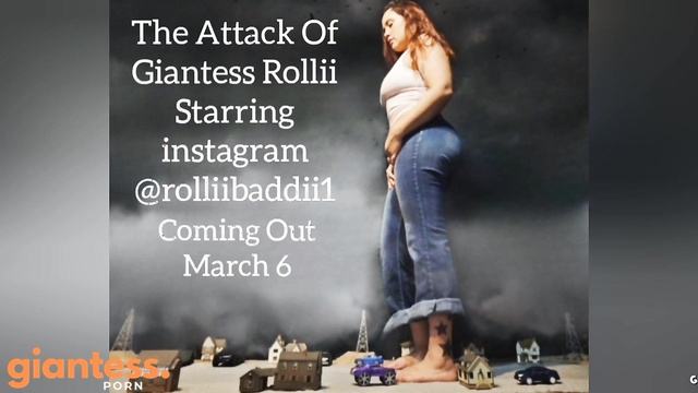 Strength GTS Dioramas - Brutal Attack Of Barefoot Redhead Giantess Rollii Tonight