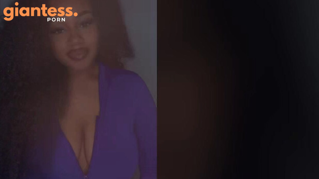 Larger Than Life - Dangerous Trap Of Curvy Ebony Goddess Xio Packed With Huge Cleavage