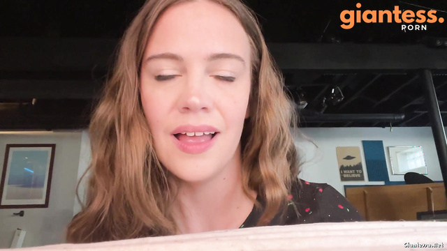 Maggierosexo - POV: Giantess Opens Her Wide Mouth And Long Tongue For Your Fetish