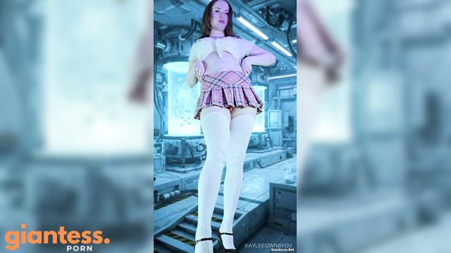 Goddess Kaylee - Schoolgirl Giantess Growth Ray Devious Daydreams With Her Ass