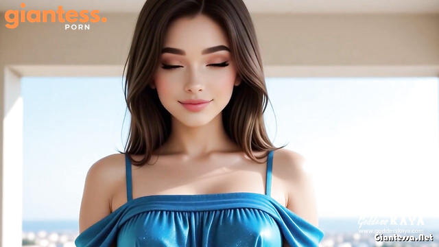 Goddess Giantess Babe Kaya Has A Wild Fantasy About Holding The World In Her Hands