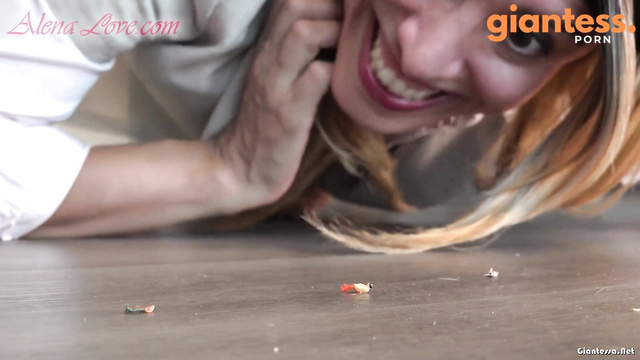 Alena Love - Clients Vanished Unaware Giantess Crush And Foot Tease Experience