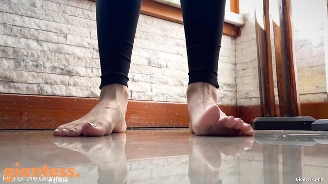 Rise Of The Giantess - Gorgeous Barefoot Giantess Andrea Says I Am Your Ultimate Goddess