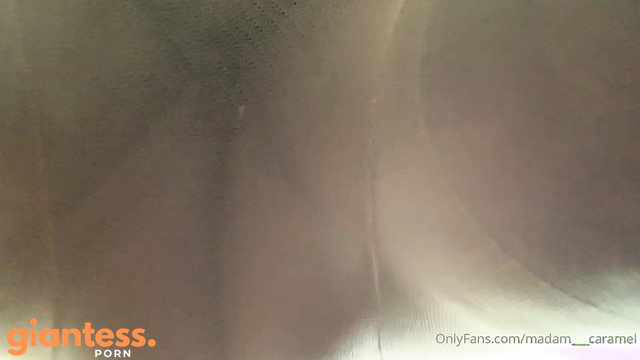 Madam Caramel – Look At You Tiny Man I Could Squash And Smother You