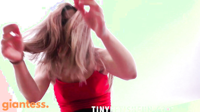 Tinyfetishfun – Girl In Red Shows Her Ass Part 3