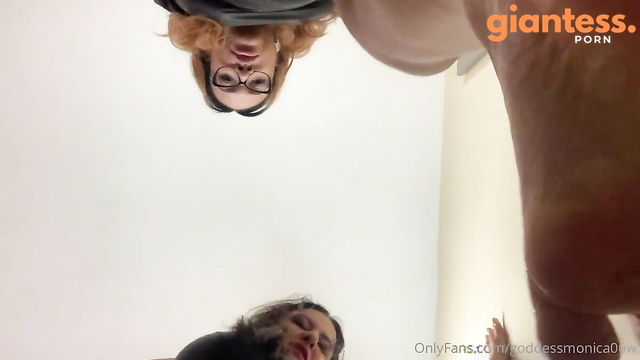 Giantess Caught You Peeking