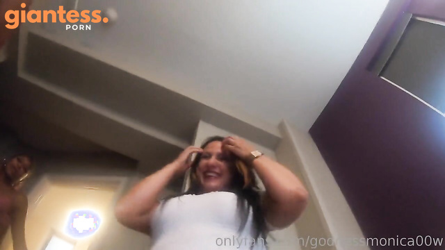 Goddess Monica – Giantess Party Part 6