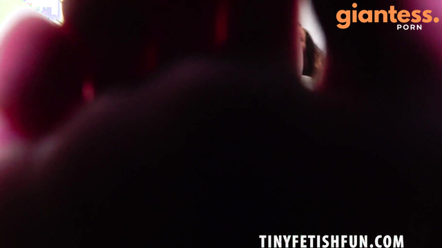 Tinyfetishfun – Giantess Kicks Little People Part 4