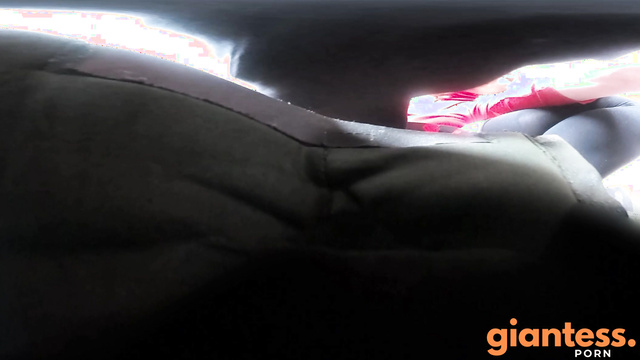 Shrink U Down - Giantess Cassandra stuffs you in her boots